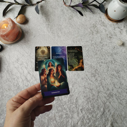 Kleine Kartenlegung als Videobotschaft