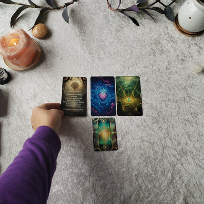 Kleine Kartenlegung als Videobotschaft