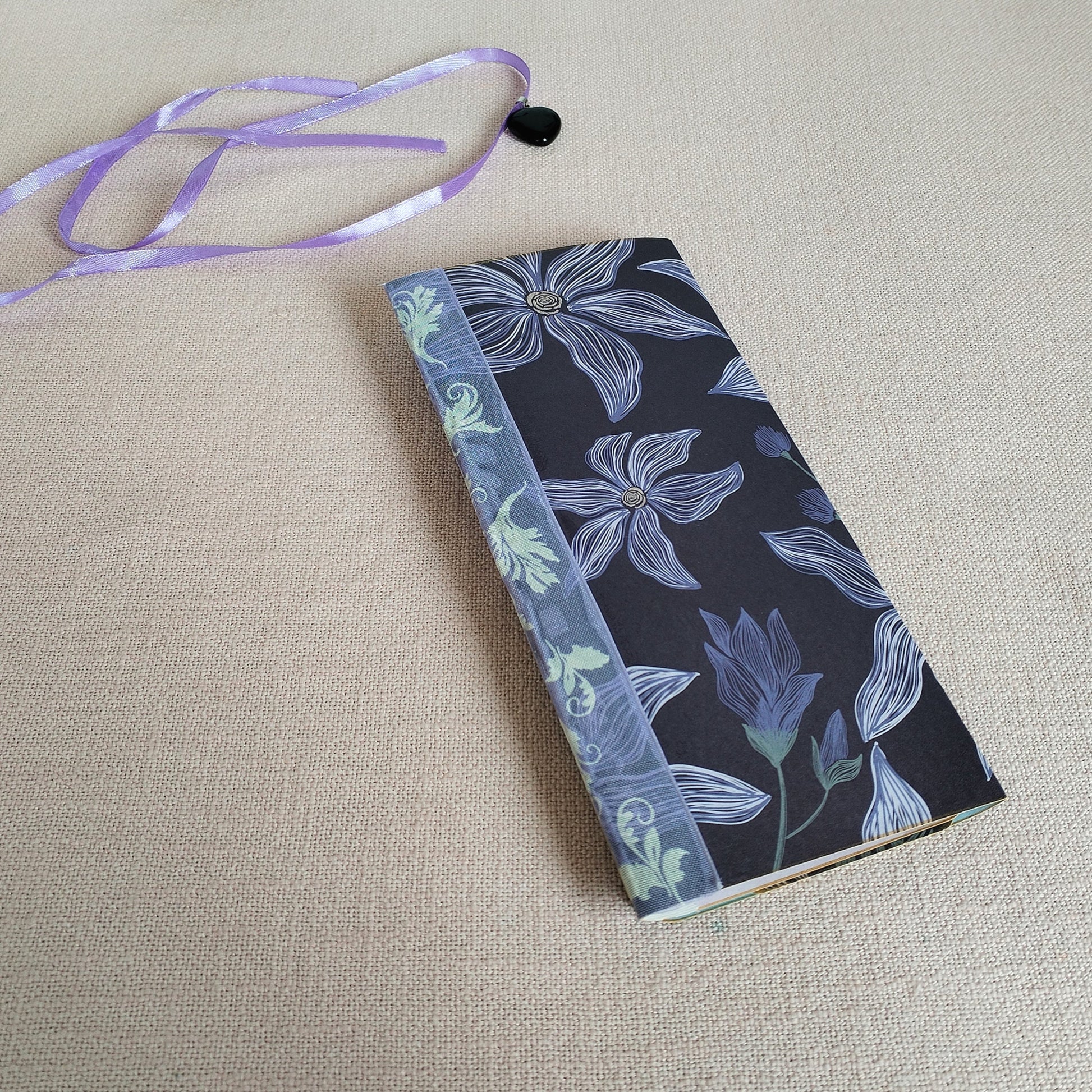 Long-Slim-Journal Motiv Kolibri Rückseite.