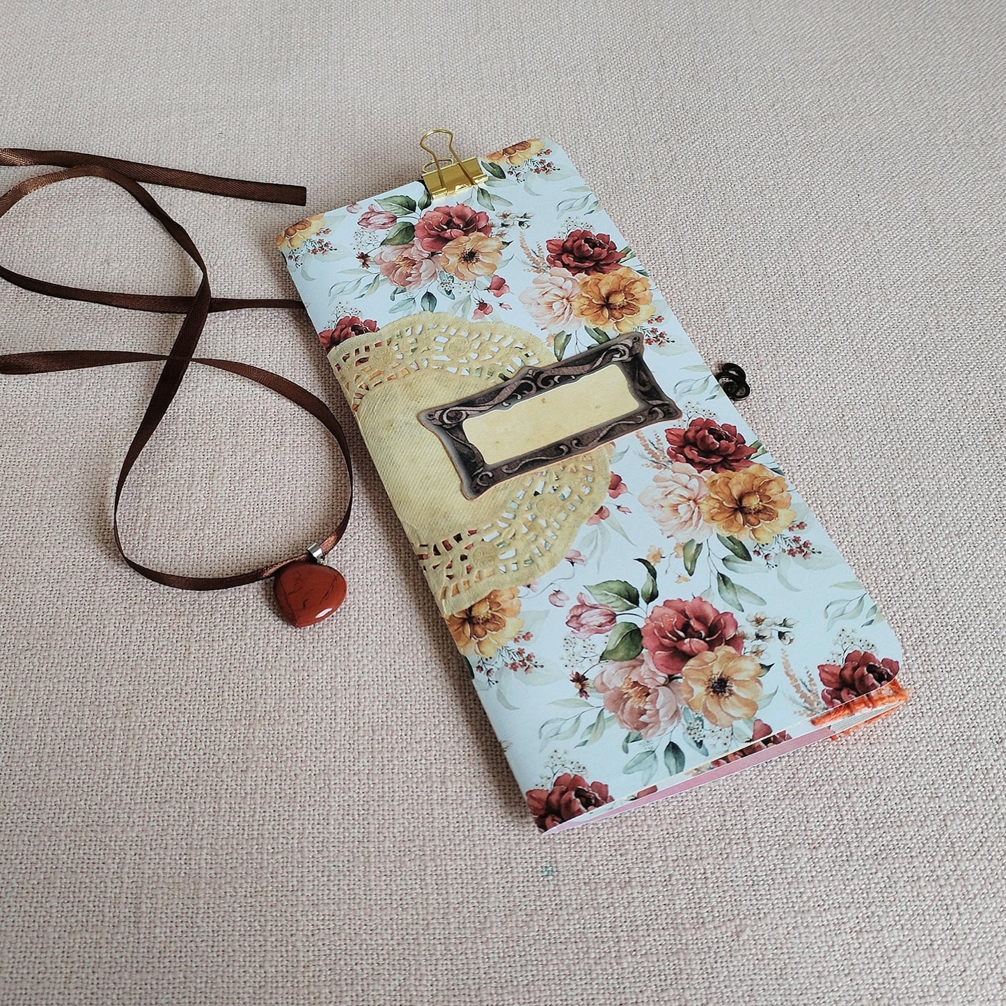 Long-Slim-Journal Motiv Rosen Vorderseite Bild 2